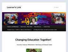 Tablet Screenshot of learnerslink.com